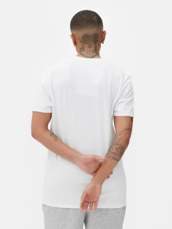 T-shirt Corte Regular Decote Redondo