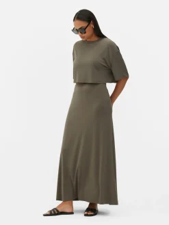 T-shirt Curta Corte Quadrado Coordenada