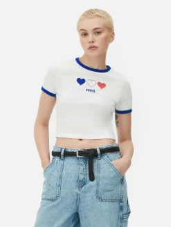 T-shirt Desportiva Curta Paris