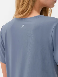 T-shirt Desportiva Gola Redonda