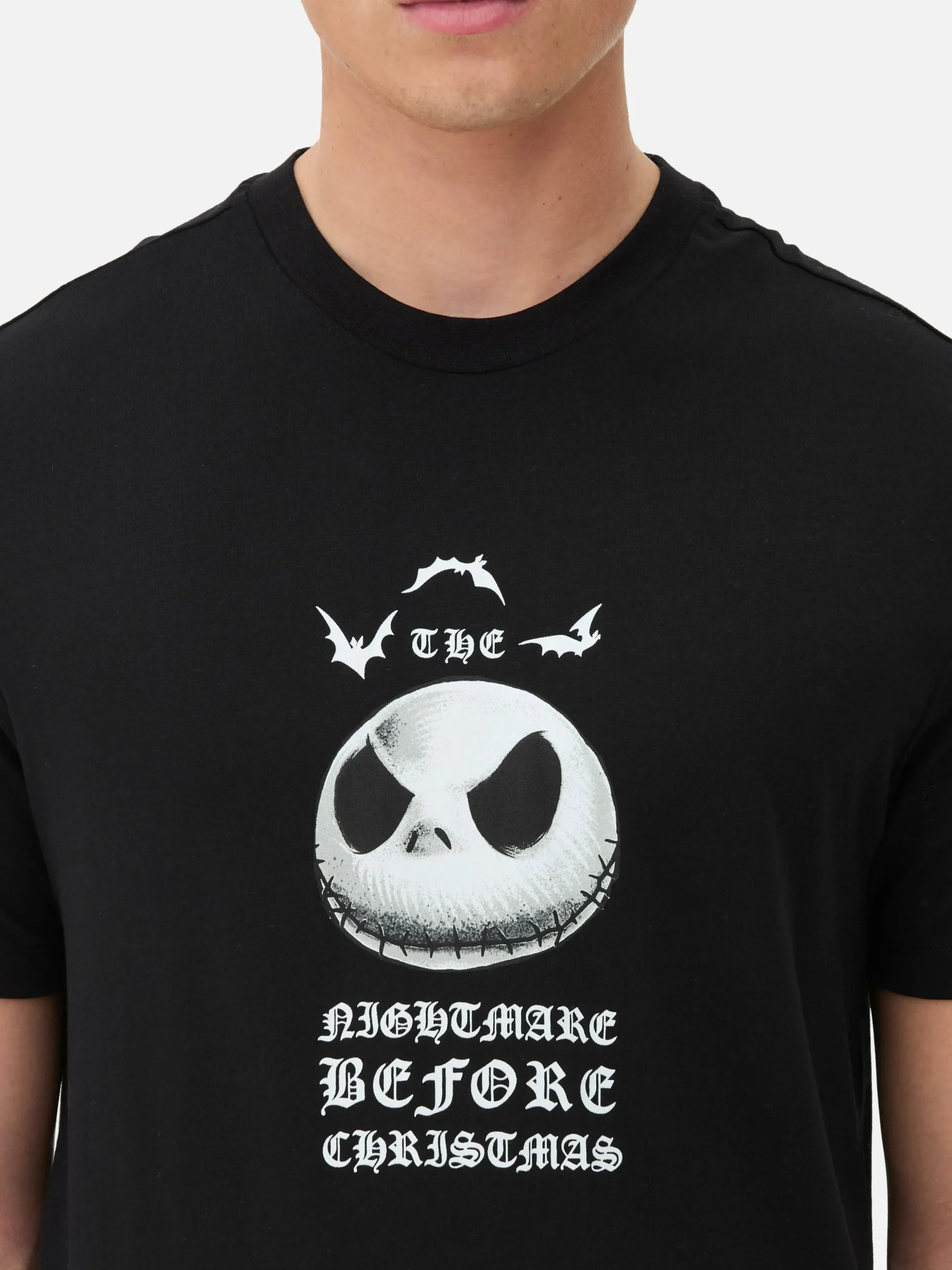 T-shirt Disney Tim Burton O Estranho Mundo De Jack