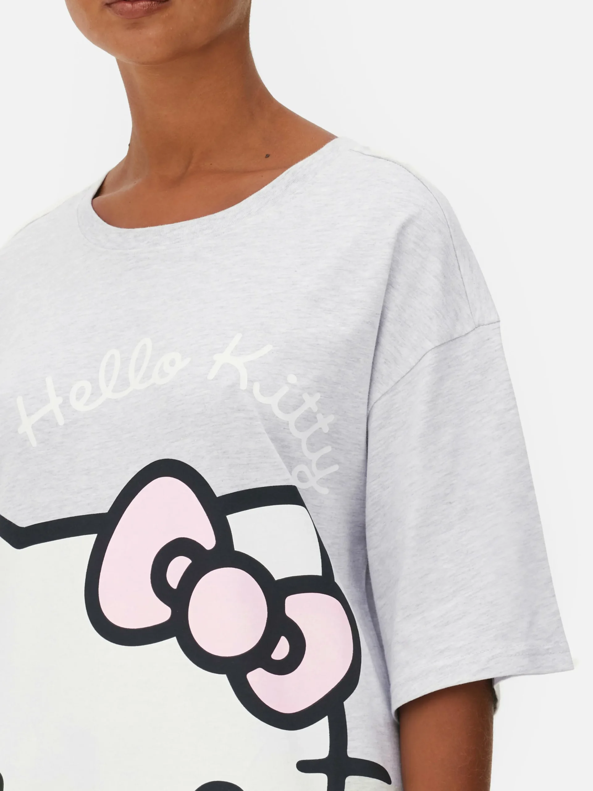 T-shirt Dormir Larga Hello Kitty