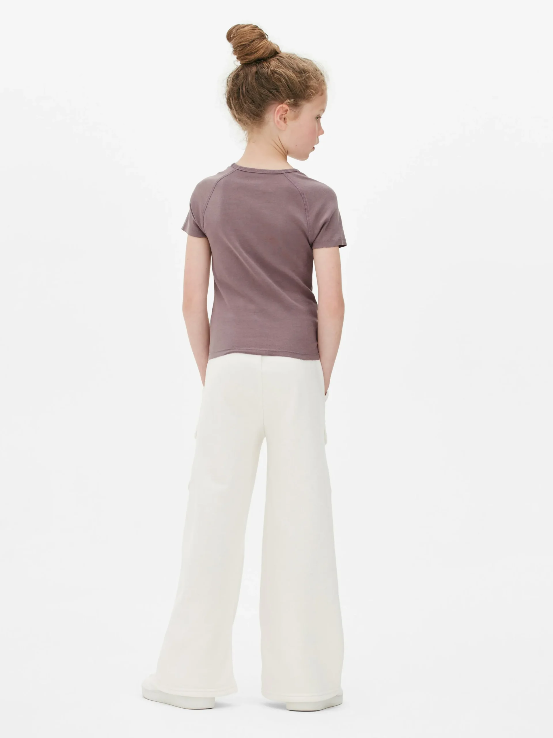 T-shirt Efeito Lavagem Estampado Borboleta