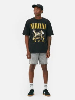 T-shirt Efeito Lavagem Nirvana