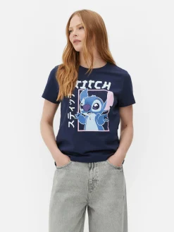 T-shirt Estilo Mangá Disney Lilo & Stitch
