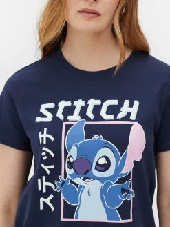 T-shirt Estilo Mangá Disney Lilo & Stitch