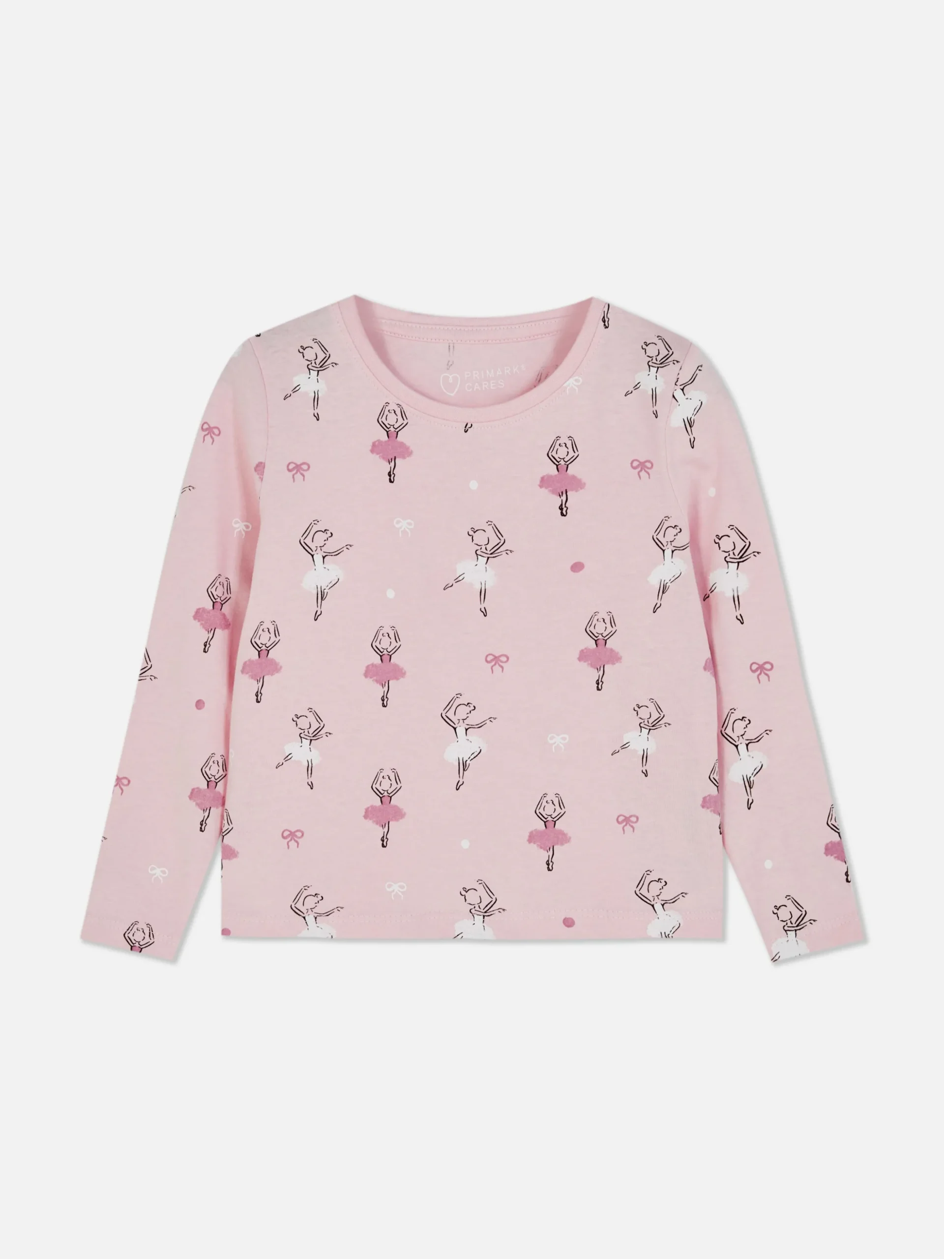 T-shirt Manga Comprida Gráfico Ballet