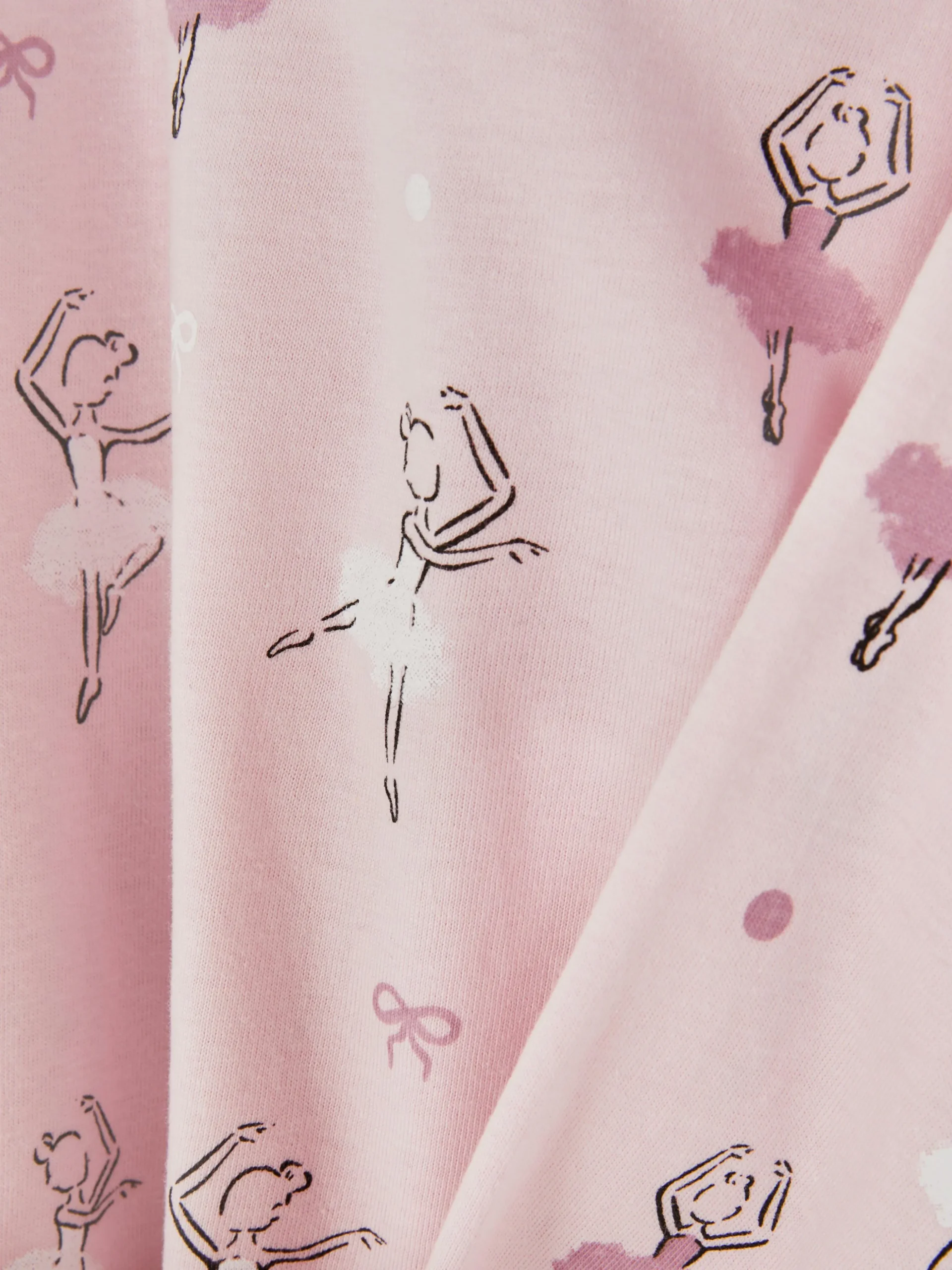 T-shirt Manga Comprida Gráfico Ballet