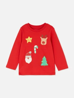 T-shirt Manga Comprida Natal