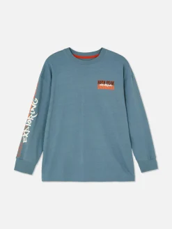 T-shirt Manga Comprida Snowboard