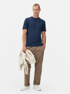 T-shirt Manga Curta Corte Justo