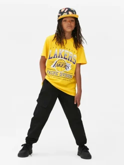 T-shirt Manga Curta NBA Los Angeles Lakers