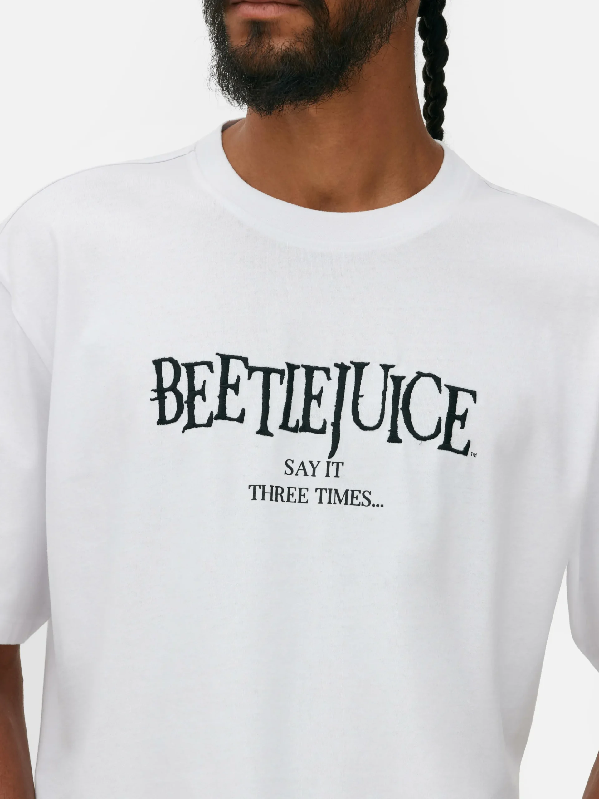 T-shirt Motivo Repetido Beetlejuice