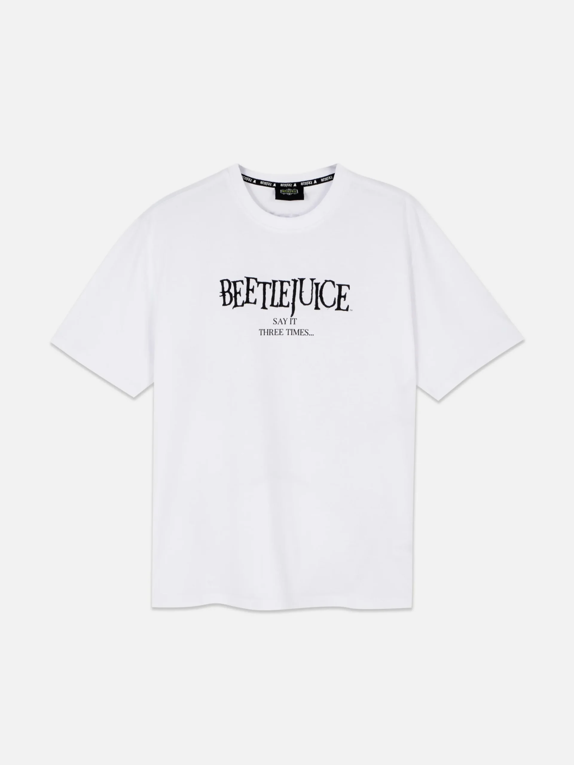 T-shirt Motivo Repetido Beetlejuice