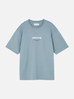 T-shirt Padrão Floral Tóquio