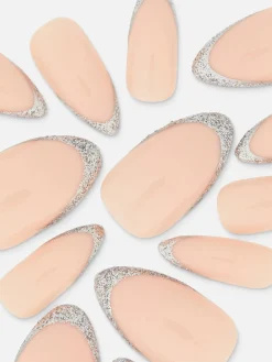 Unhas Postiças Brilhos Pontiagudas PS...