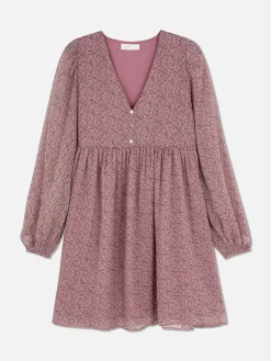 Vestido Mini Chiffon