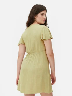 Vestido Mini Manga Curta