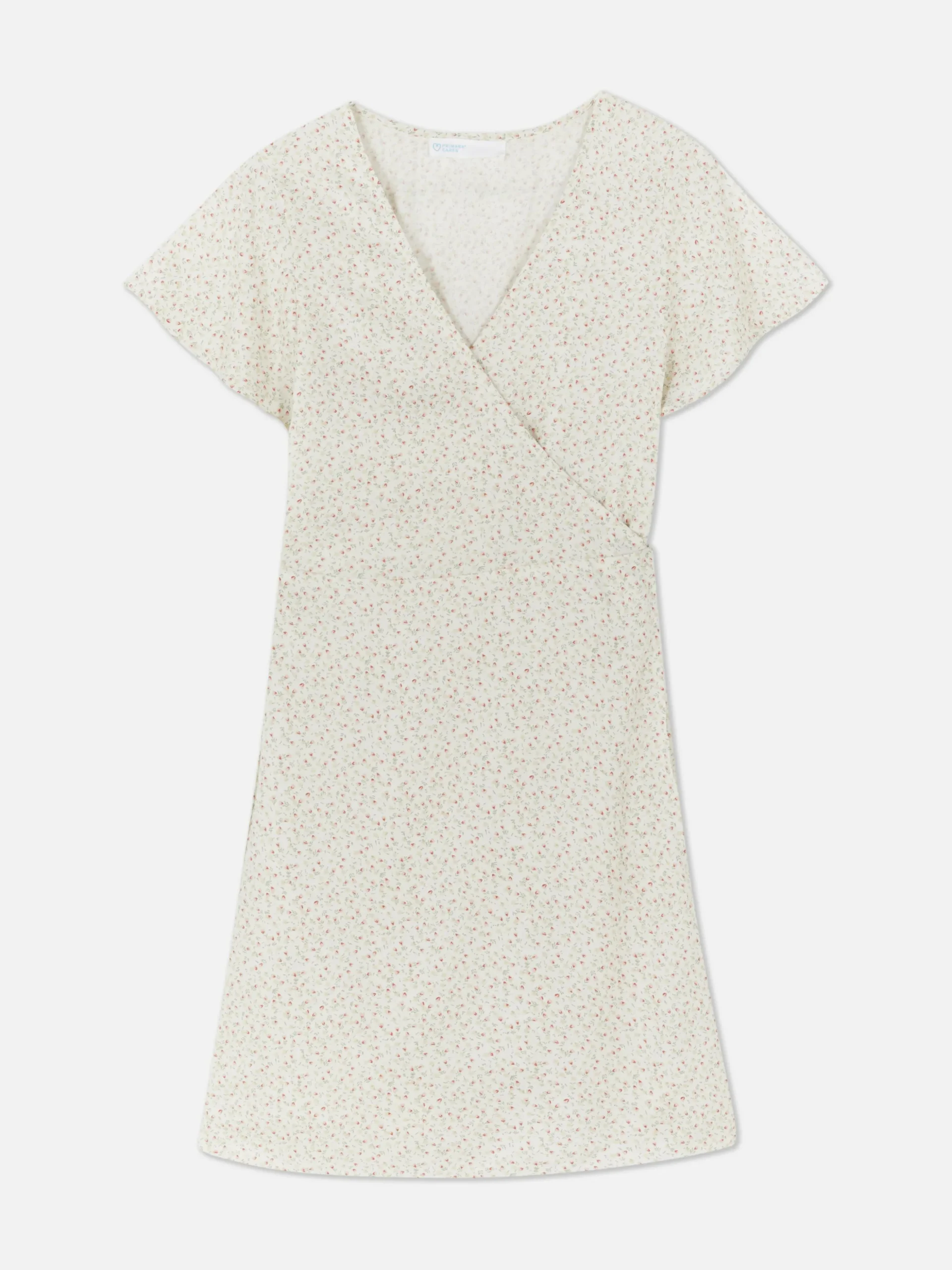 Vestido Mini Traçado Manga Capa